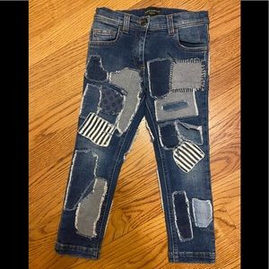 Dolce & Gabbana Kids’ patched Jeans